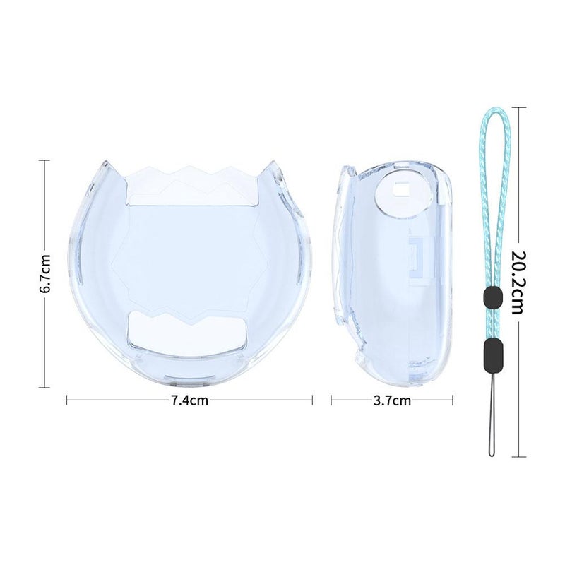 Tama Gotchi Paradise Case, Portable Scratch Shock Resistant PC Case Without Cover for Tama gotchi Paradise (Blue) - Image 3